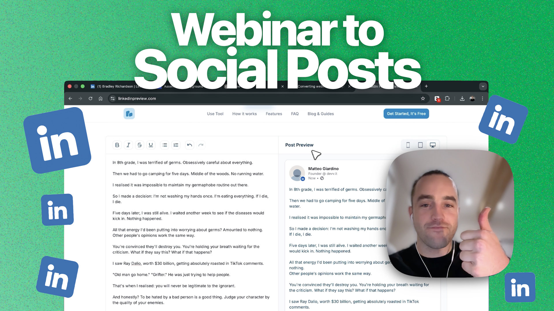 How to Turn Your Content into Social Posts for FREE